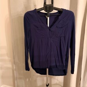 Merona Deep Blue Women's Blouse
